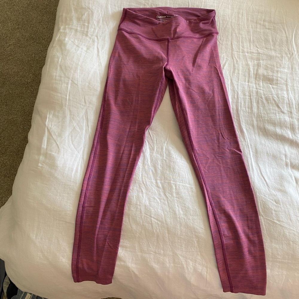 Outdoor Voices tech sweat 7/8 leggings